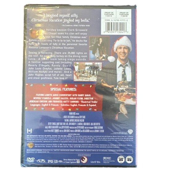 New Sealed National Lampoon's Christmas Vacation. Special Edition DVD - Picture 2 of 2
